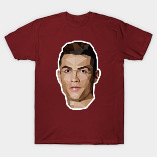 CR7 Low Poly Art T-Shirt